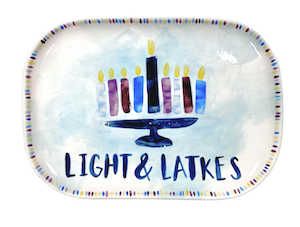 Summit Hanukkah Light & Latkes Platter