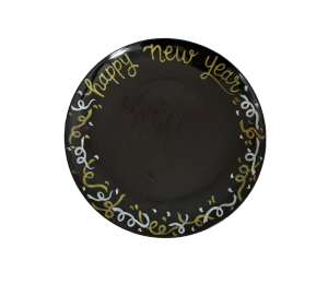 Summit New Year Confetti Plate