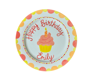 Summit Birthday Cupcake Plate