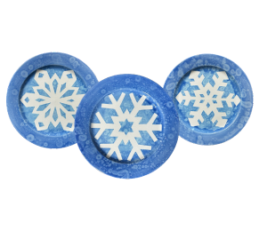 Summit Paper Snowflake Plate